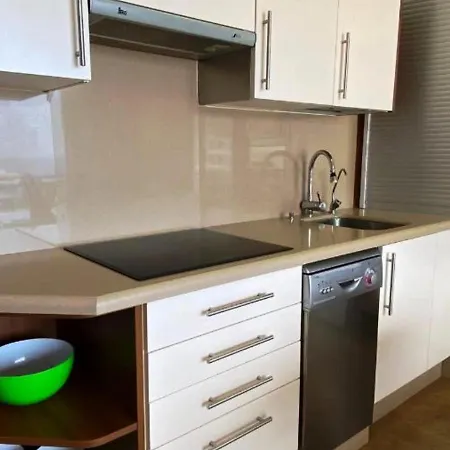 Apartamento Arenas Negras Sea View דירה